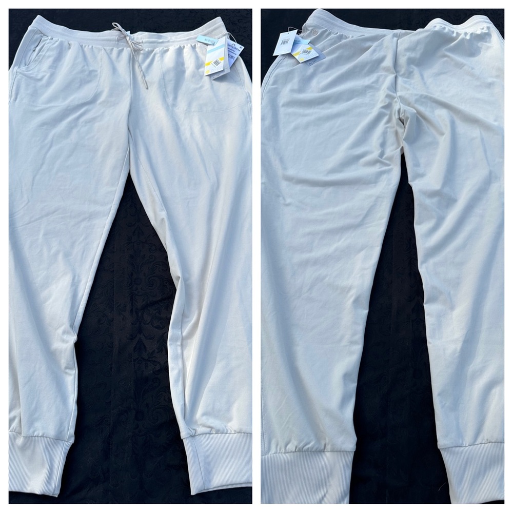 NWT Zella lightweight athletic pants size L
Polyester & Spandex